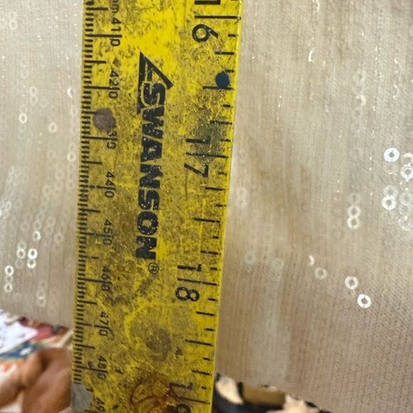 Sequin Short Sleeve Top - Picture 6 of 7